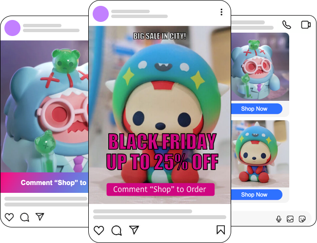 Post Dolphin Shoppable Post allows your audiences to shop for the items that are featured on the posts, reels & stories and checkout natively within the native app.